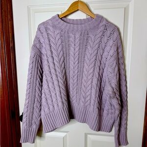 PacSun one size purple sweater
